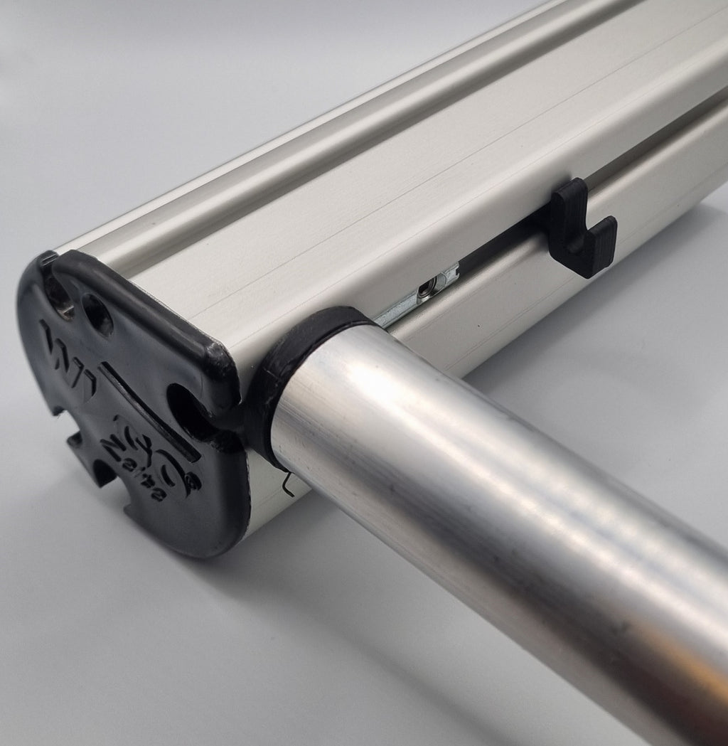 10'er Set Einsteckhaken für WIGO-Welle - Dachstangenführung -schwarz