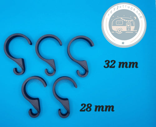 Dachstangenhaken zum Einclipsen für WIGO-Sackmarkise - Sets