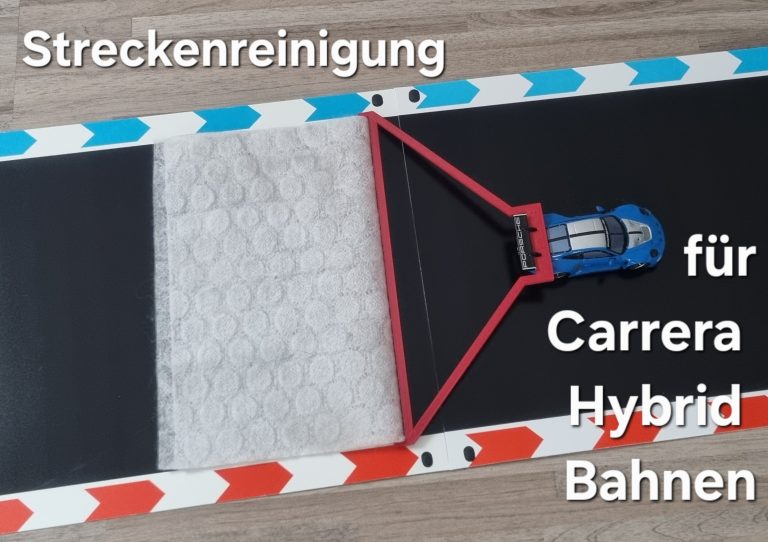 Reinigungsgestänge für Carrera Hybrid Bahnen