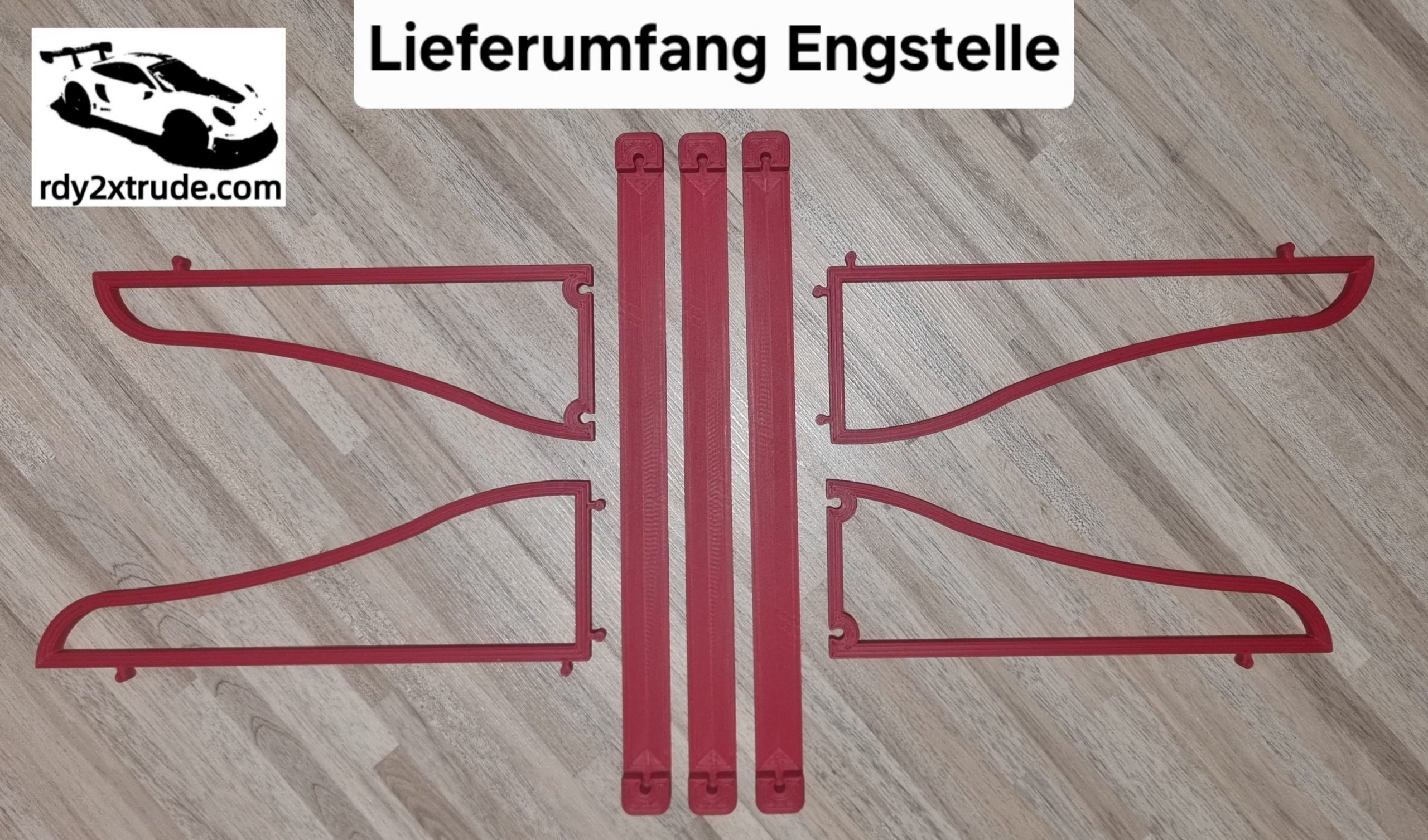 Engstelle (THE FIRST ONE) kompatibel mit Carrera HYBRID, rot