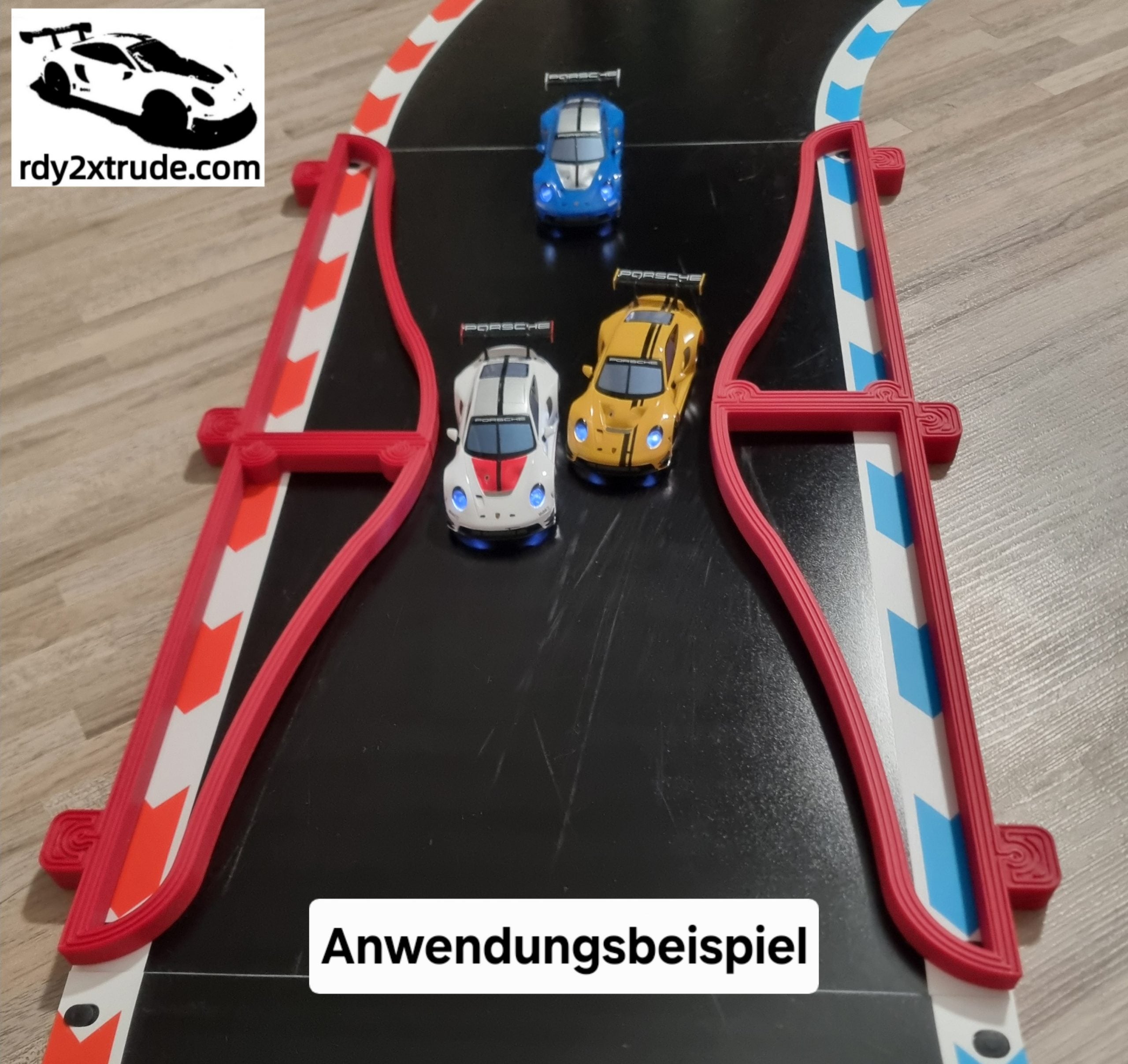 Engstelle (THE FIRST ONE) kompatibel mit Carrera HYBRID, rot