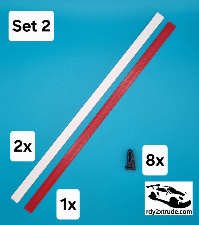 Leitplanken kompatibel zu Carrera Hybrid System, einreihig, verschiedene Ausführungen