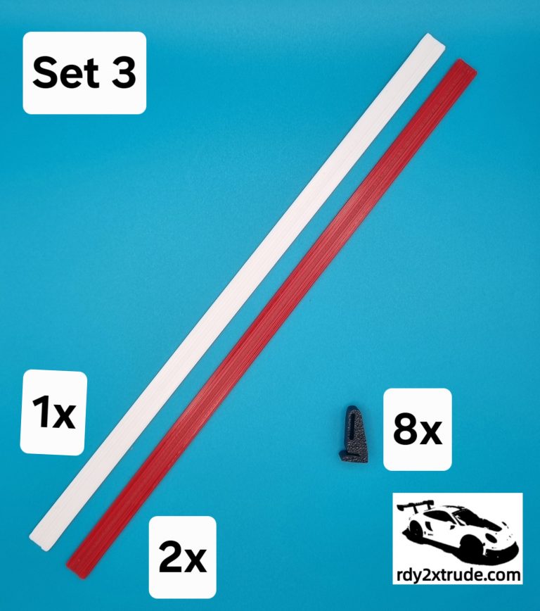 Leitplanken kompatibel zu Carrera Hybrid System, einreihig, verschiedene Ausführungen