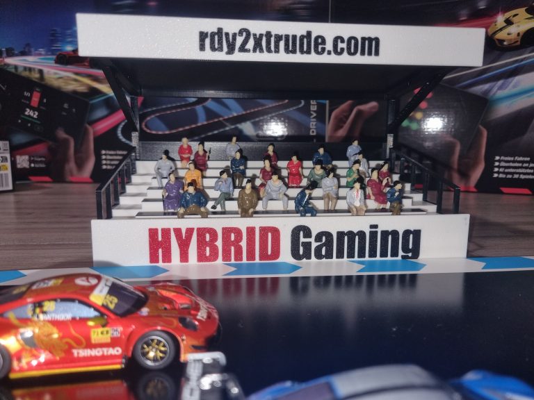 Tribüne 1:50 kompatibel mit Carrera HYBRID Bahnen