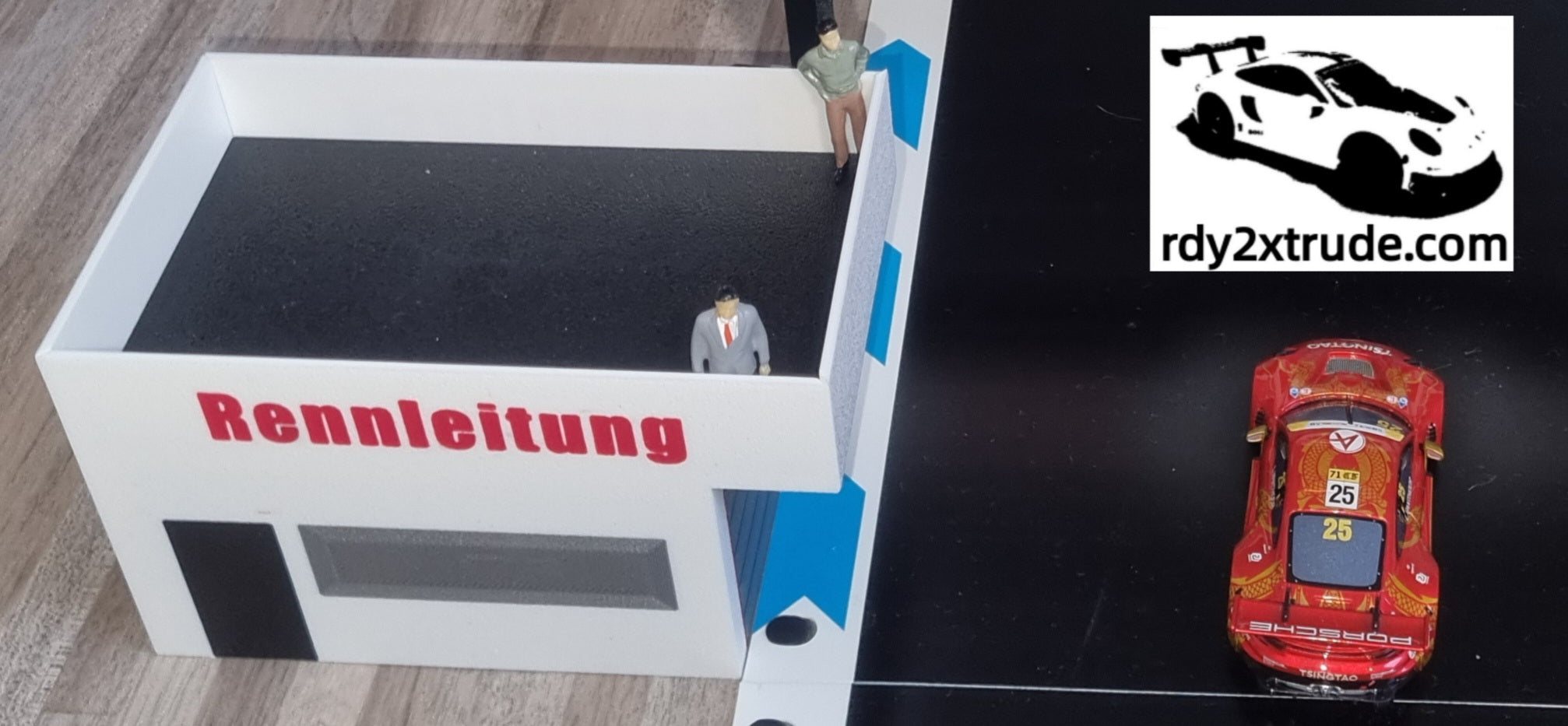 Gebäude Rennleitung 1:50 kompatibel mit Carrera HYBRID