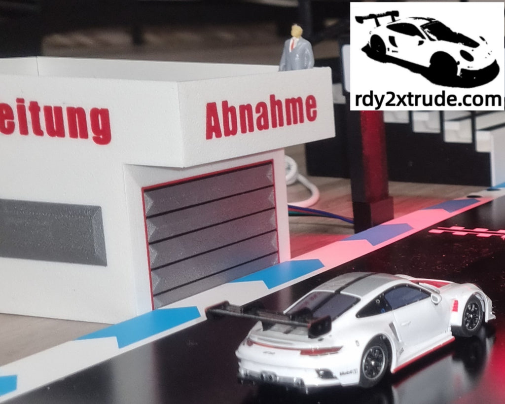 Gebäude Rennleitung 1:50 kompatibel mit Carrera HYBRID