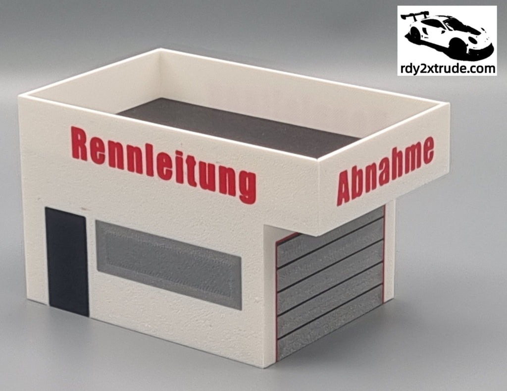 Gebäude Rennleitung 1:50 kompatibel mit Carrera HYBRID