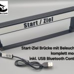 Start-Ziel-Brücke kompatibel mit Carrera HYBRID Bahnen