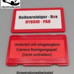 Reifenreiniger-Box HYBRID-PAD kompatibel zu Original Carrera Reinigungspad