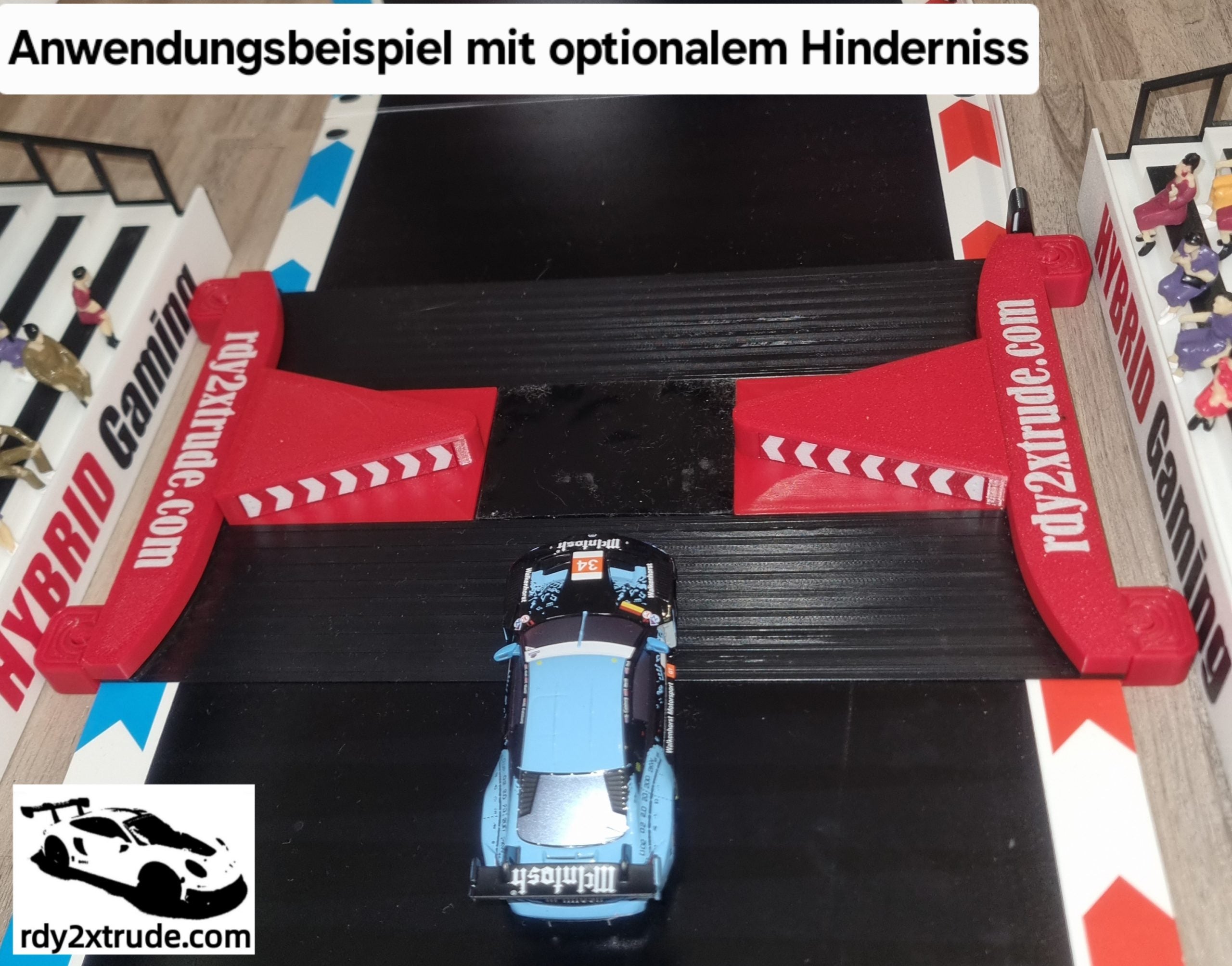 Überfahrt mit Reifenreinigungsfunktion kompatibel zu Carrera HYBRID