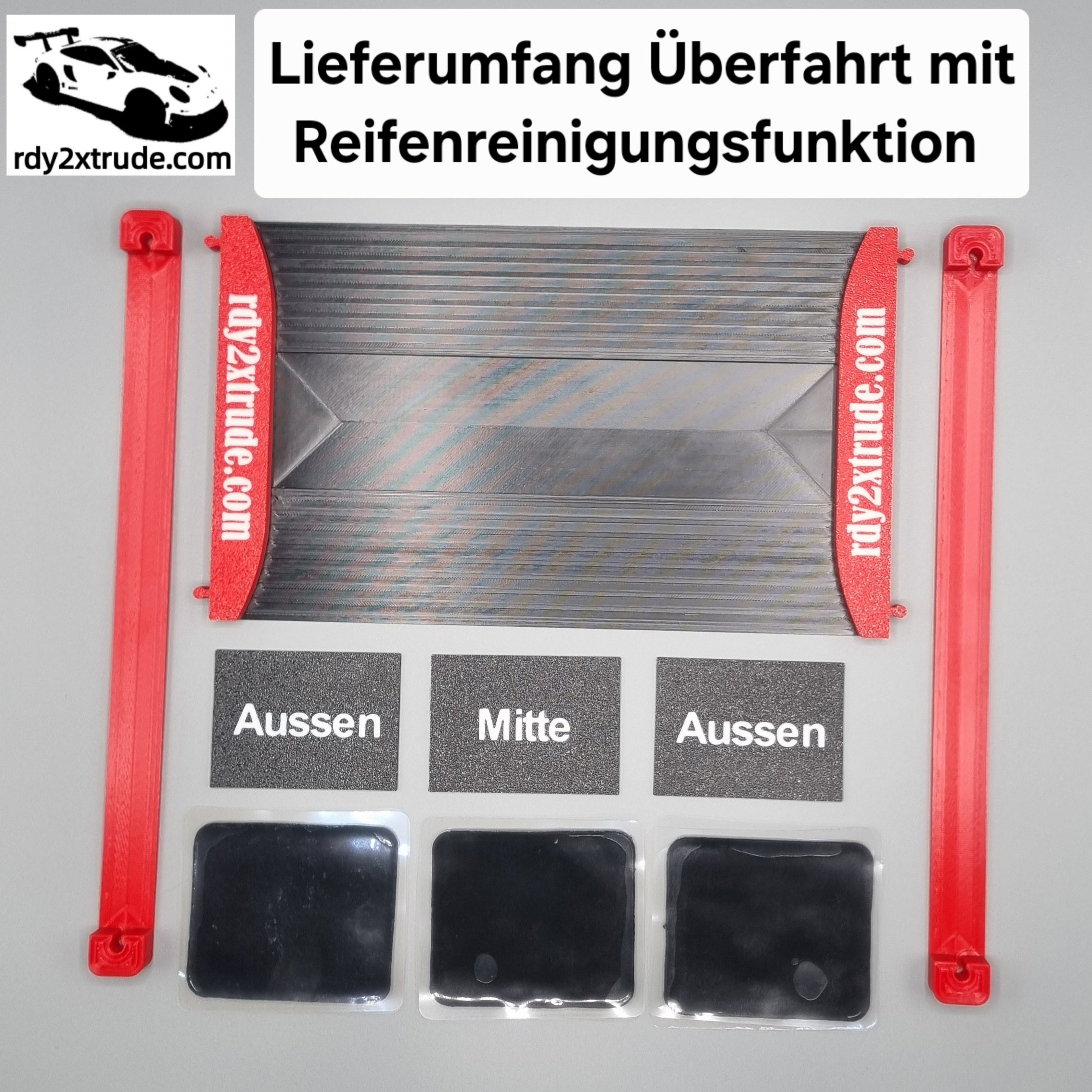 Überfahrt mit Reifenreinigungsfunktion kompatibel zu Carrera HYBRID