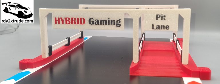 Boxengasse V2 easy2xtrude mit Reifenreinigungsfunktion kompatibel zu Carrera HYBRID, versch. Ausführungen