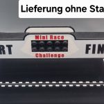 Startampelbrücke für Mini Race Challenge Startampel kompatibel mit Carrera HYBRID Bahnen
