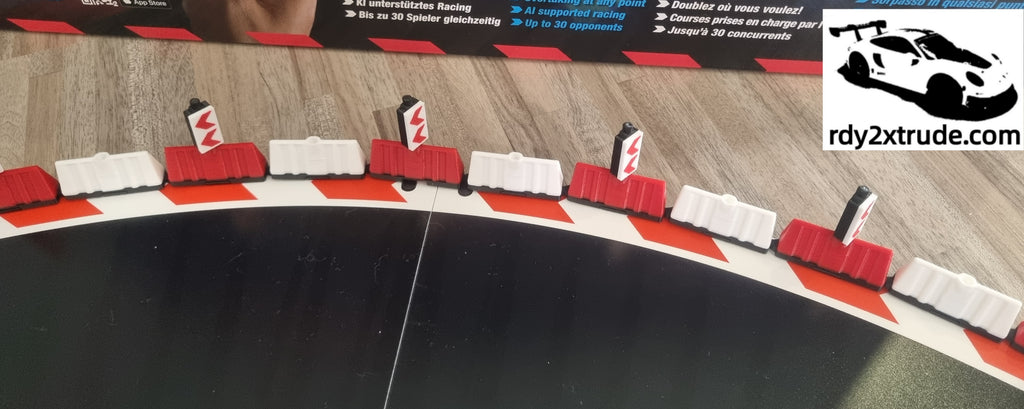 Fahrbahnbegrenzung Barrier2xtrude - verschiedene Ausführungen