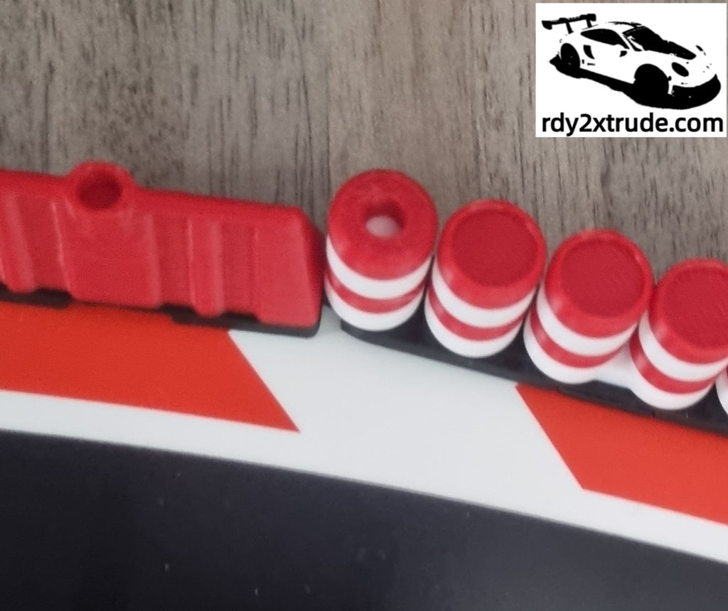 Fahrbahnbegrenzung Barrier2xtrude - verschiedene Ausführungen
