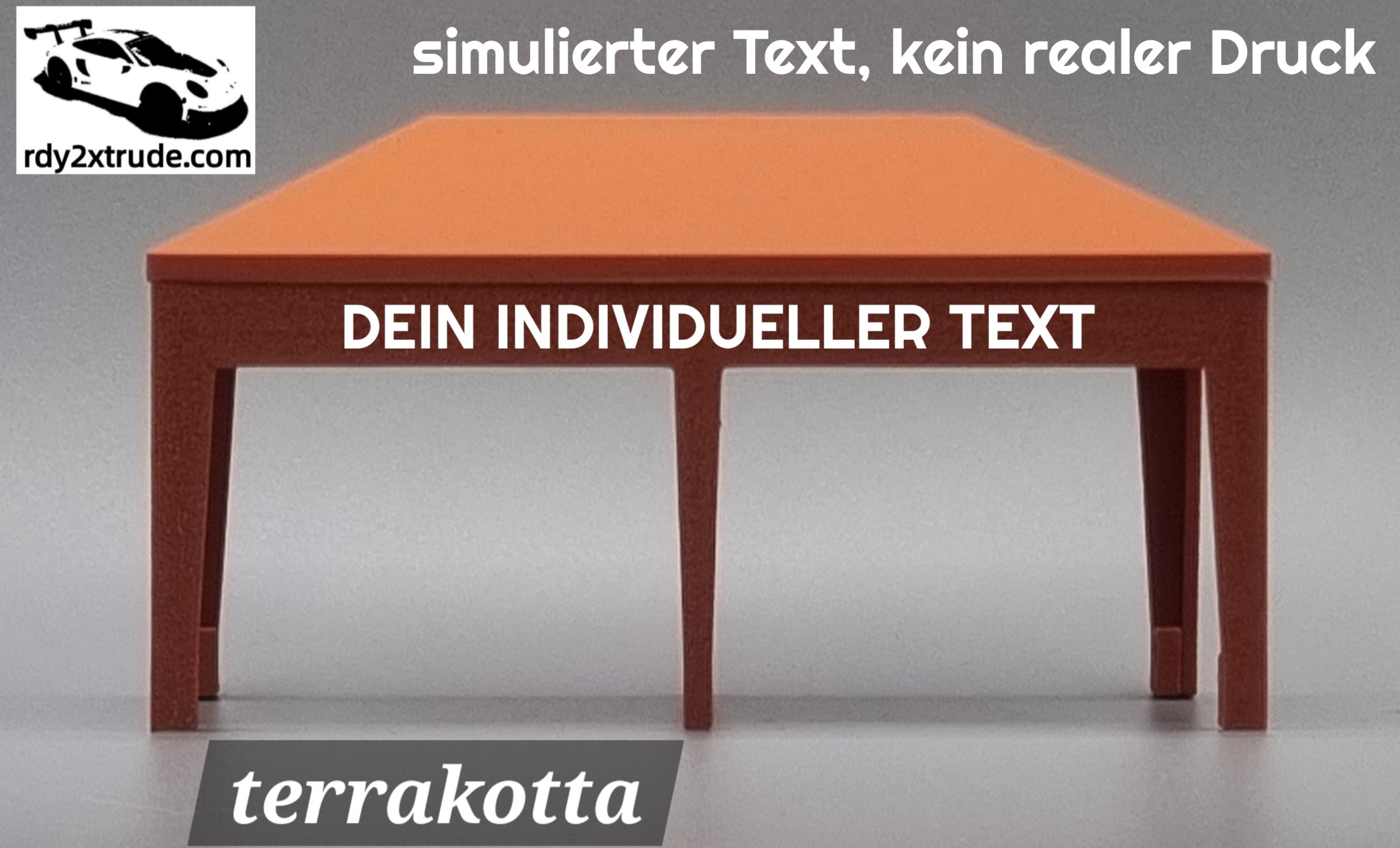 Rennpavillon Maßstab 1:50 für Carrera HYBRID, individuell beschriftbar