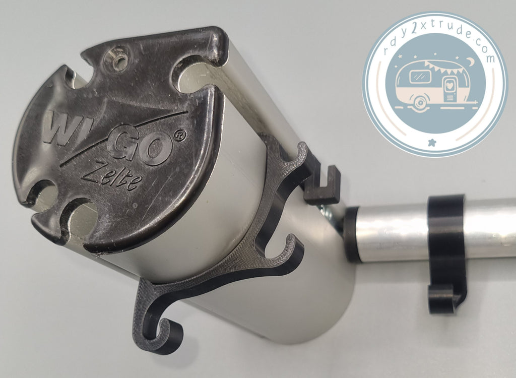 3fach-Haken innen zum Einclipsen in die WIGO-Welle - 10'er Set