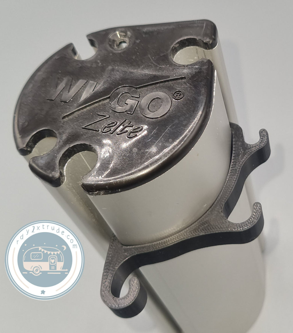 3fach-Haken innen zum Einclipsen in die WIGO-Welle - 10'er Set