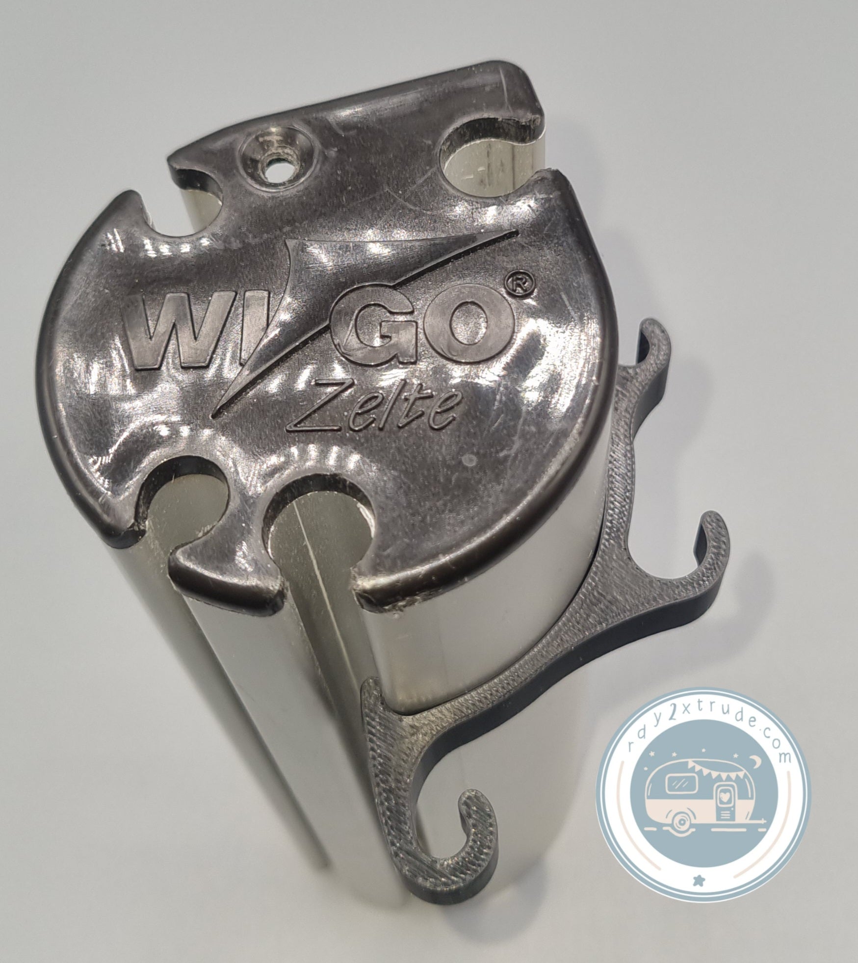 3fach-Haken innen zum Einclipsen in die WIGO-Welle - 10'er Set