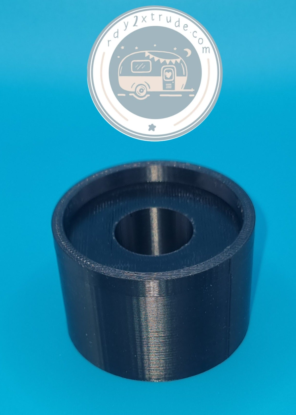 Schutzadapter für Aufstellstangen-Spitze, schwarz