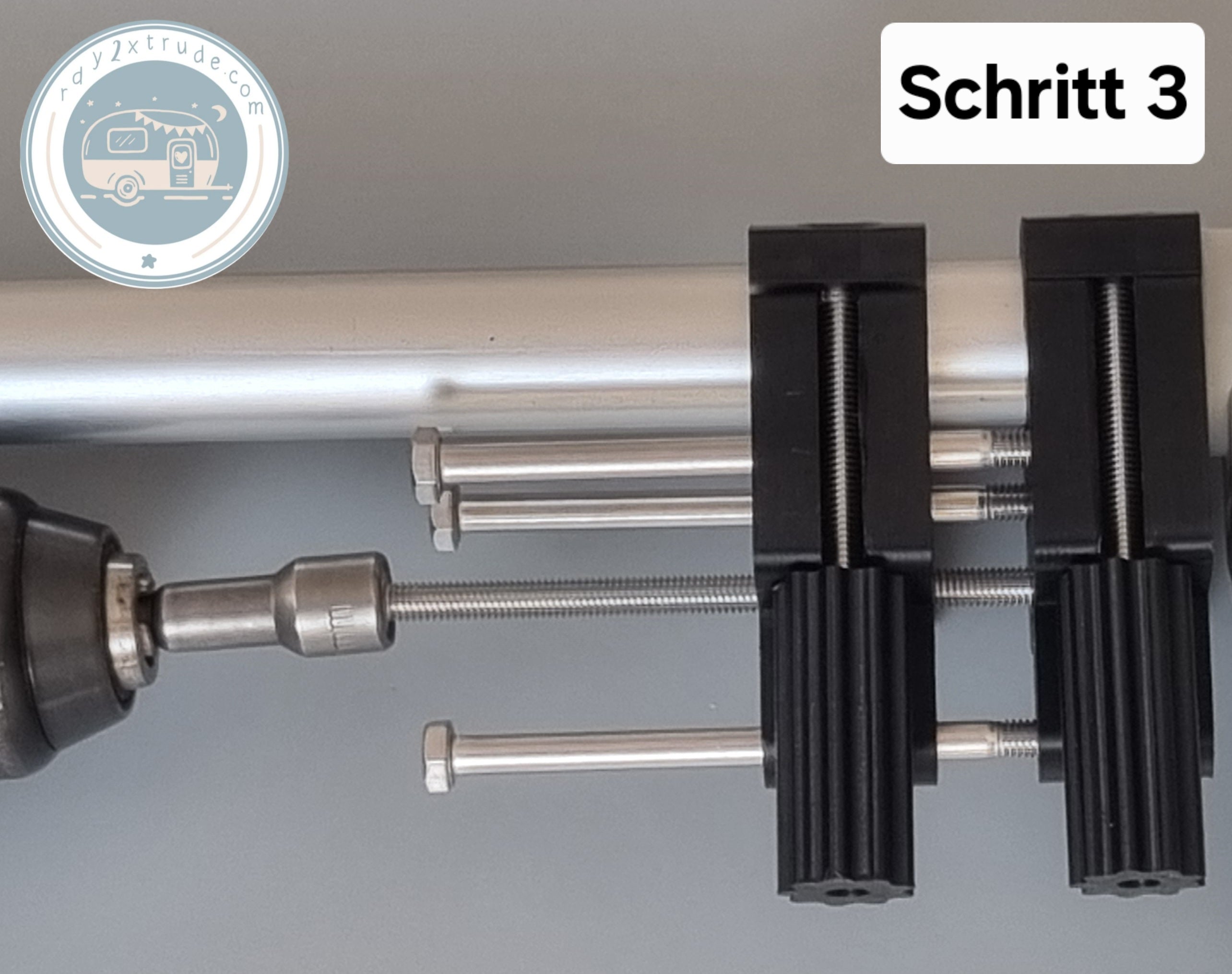 Dachstangenspanner rdy2stretch für Alu-Dachstangen, verschiedene Ausführungen
