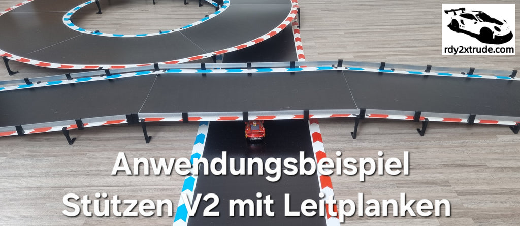 Stützen V2 zur Erstellung von Überführungen, Erhöhungen kompatibel mit Carrera HYBRID, Sets