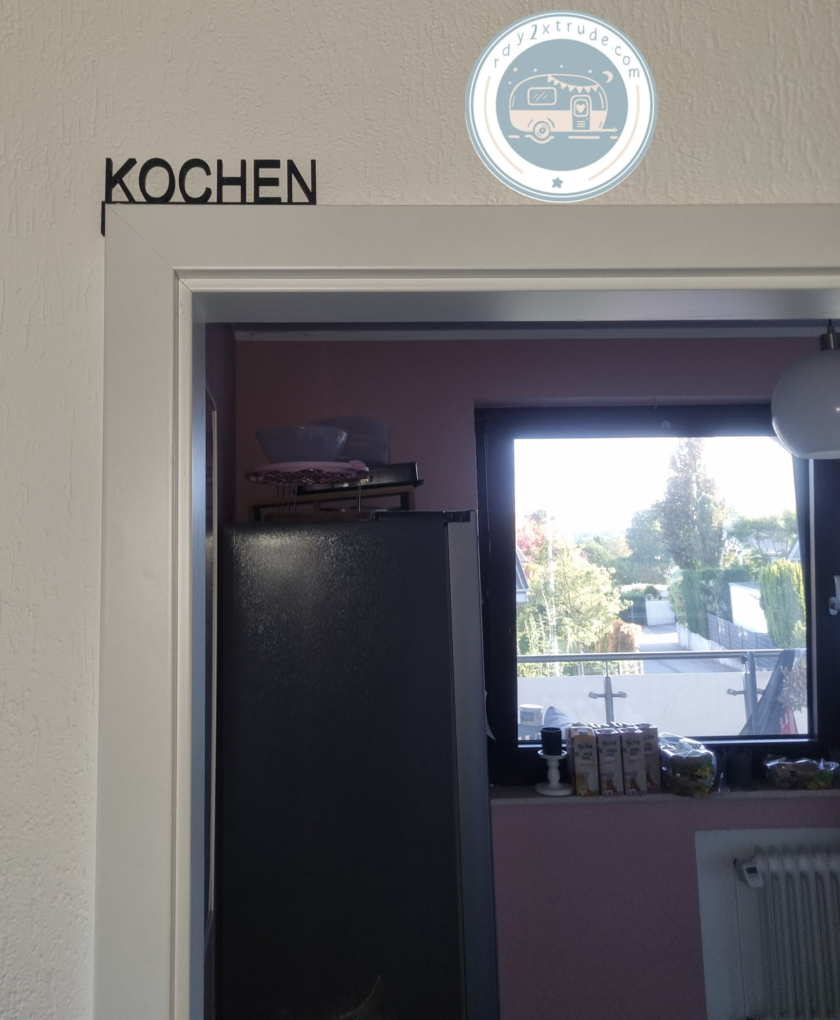 Türrahmenschild, verschiedene Ausführungen
