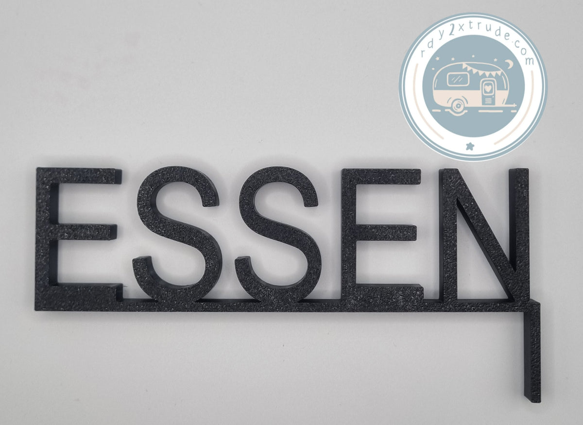 Türrahmenschild, verschiedene Ausführungen