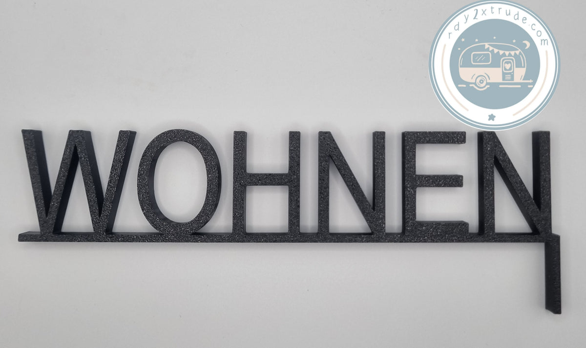 Türrahmenschild, verschiedene Ausführungen