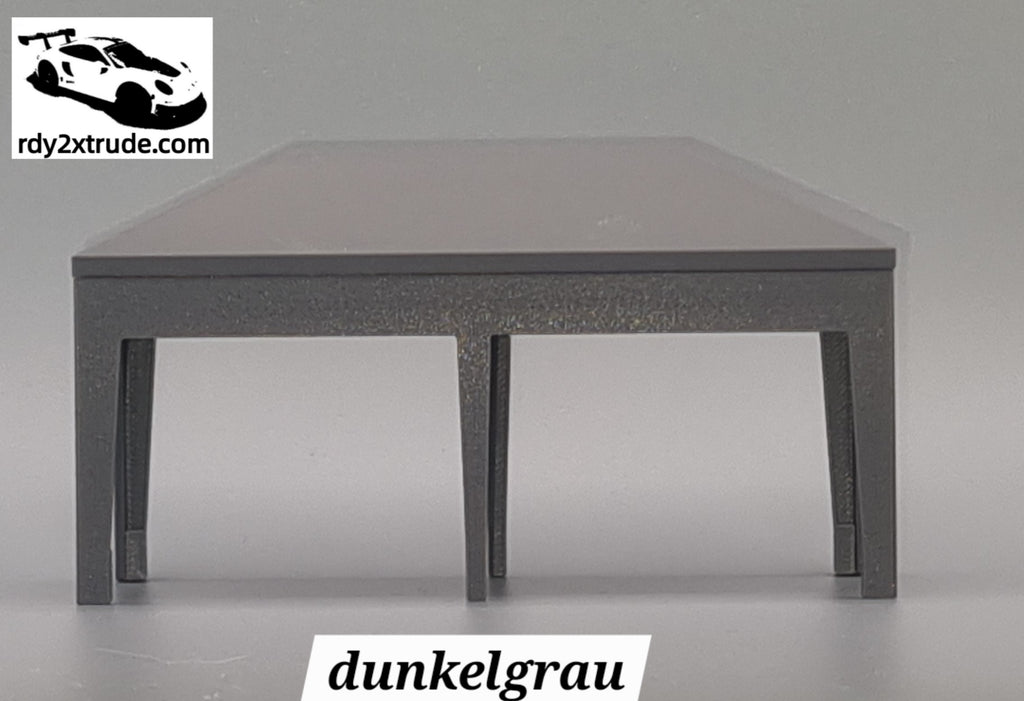 Rennpavillon Maßstab 1:50 für Carrera HYBRID, individuell beschriftbar