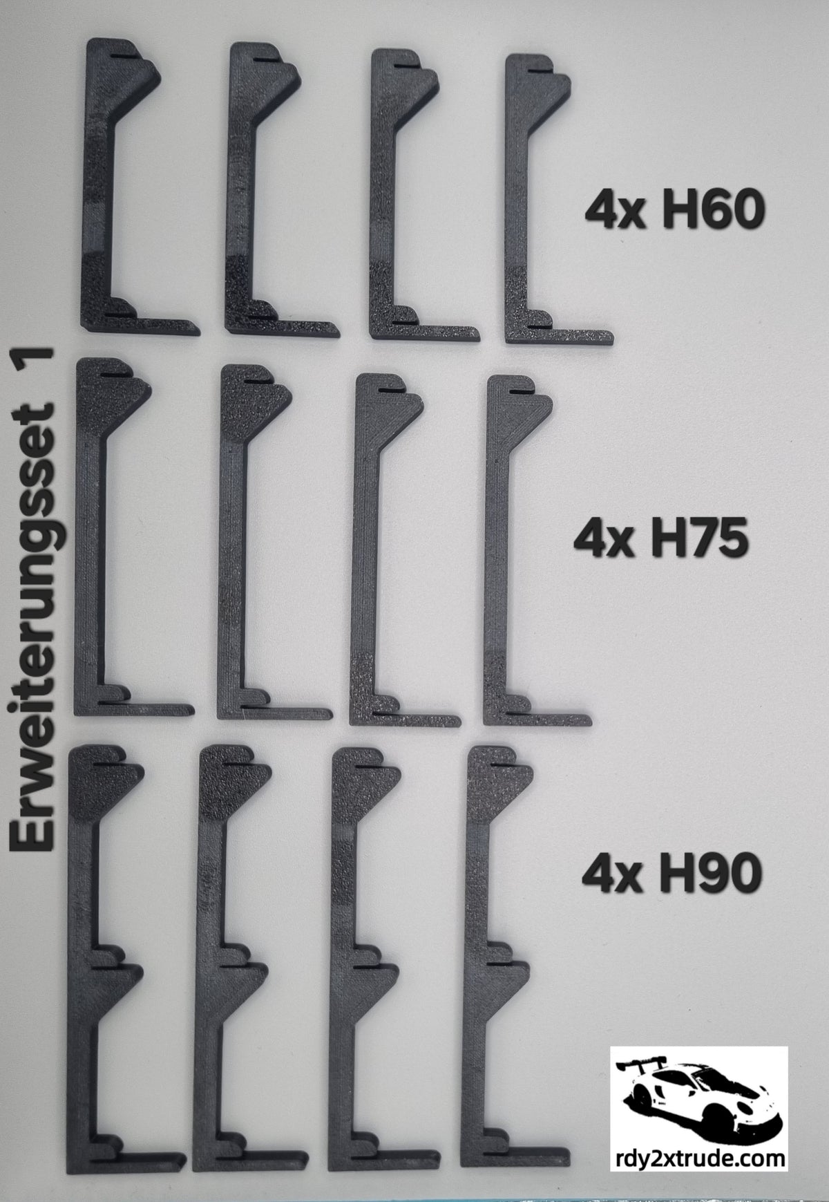 Stützen V2 zur Erstellung von Überführungen, Erhöhungen kompatibel mit Carrera HYBRID, Sets