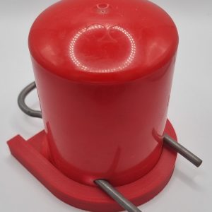 Gasflaschenkappenhalterung V2, versch. Farben