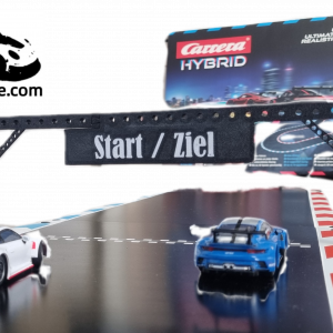 Start/Ziel Schilderbrücke kompatibel zu Carrera Hybrid System