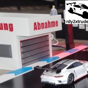 Gebäude Rennleitung 1:50 kompatibel mit Carrera HYBRID